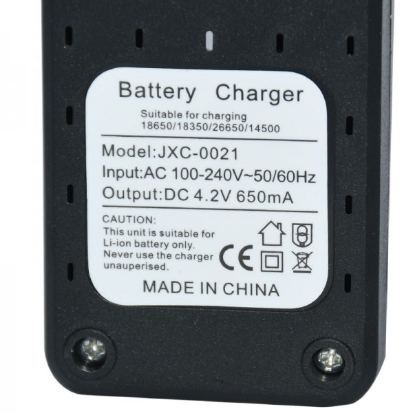شارژر باتری لیتیوم یون JXC_0021